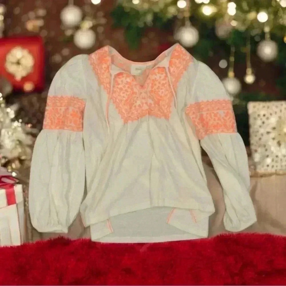 Maeve by Anthropologie by Louisa textured Pleasant top size small - Picture 5 of 5